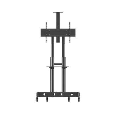 Soporte de Pantalla con Ruedas / Compatible con Monitores de 43″a 90″ / Base para Colocar Accesorios Adicionales / Vesa 200*200 – 800*500/ Carga máxima: 90.9Kg (200Lbs)