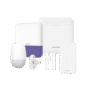 (AX PRO) KIT de Alarma AX PRO / Incluye: 1 Hub con bateria de respaldo / 1 Sensores PIR / 1 Montaje Universal para PIR / 2 Contactos Magnéticos / 1 Teclado / 1 Sirena Inalambrica Exterior / WiFi / Compatible con Hik-Connect P2P