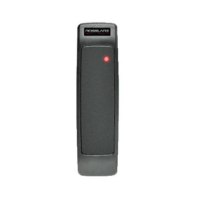 Lector ROSSLARE SECURITY PRODUCTS AY-L23-G de RF, hasta 50 metros de alcance, con uso de control remoto y salida Wiegand.
