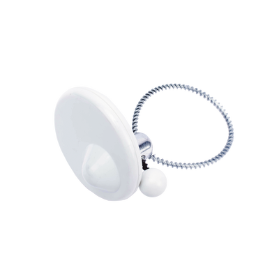 Paquete Century B004AM de 100 Tags AM Para Botellas, Color Gris Claro