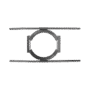 Soporte de techo abatible ajustable para 6.5 y 8 "LC, SP, CP, PP, PDP, PG, GP, GG, GGD, GC y CL-70V-6.