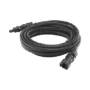 Cable Fotovoltaico 2.5 m, Negro, Calibre 10 AWG con Terminales MC4 en Ambos Extremos