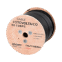Carrete de 500 Metros / Cable Fotovoltaico Negro / 6mm² (10AWG) / Material COBRE /  2000 Vcc