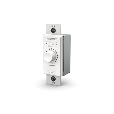 ControlCenter Controlador BOSE PROFESSIONAL CC3-DW de volumen y seleccion de fuente (A/B/C/D) de zona digital | Blanco - Image 3