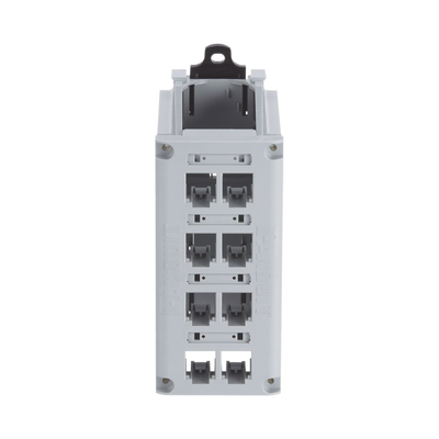 Panel PANDUIT CDPP8RG-S de Parcheo Modular para Cobre, Blindado, de Instalación en Riel DIN Estándar de 35mm, 8 Puertos Mini-Com, Color Gris - Image 3