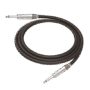 Cable de Audio | Plug 1/4 in a Plug 1/4 in Mono | Carcasa Cromada | Conectores Seetronic | Ideal para Instrumentos | Longitud 5m