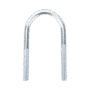 Abrazadera tipo U de 1 1/2", con acabado Electro Zinc, no incluye tuercas y arandelas