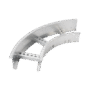 Curva Horizontal de Aluminio de 90° Perfil Z / Peralte 3 1/4" / Ancho 6" / Radio 8" / Incluye Tornillería (CHC90EZ314R8X6AK)
