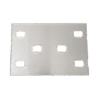 Cople para Uniones de Escalera de Aluminio / Plano / Peralte 3 1/4" / Incluye Tornilería