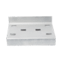 Cople para Uniones de Escalera de Aluminio / Perfil Z / Peralte 3 1/4" / Incluye Tornilería