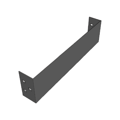 Placa de Cierre para Escalera de Aluminio / Peralte 3 1/4″ / Ancho 12″ / Incluye Tornillería (CHPCE314X12AK)