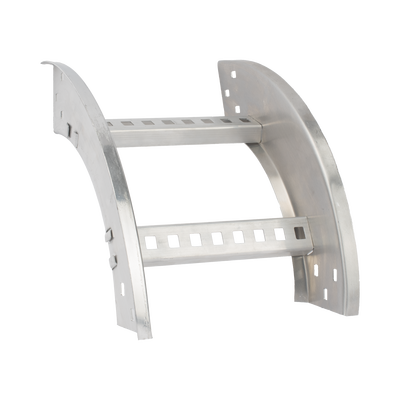 Curva Vertical Exterior de Aluminio de 90° Perfil Z / Peralte 3 1/4″ / Ancho 12″ / Radio 8″ / Incluye Tornillería (CHVE90EZ314R8X12AK)