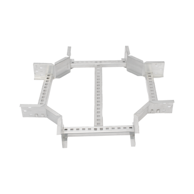 Derivación “X” Horizontal de Aluminio Perfil Z / Peralte 3 1/4″ / Ancho 9″/ Radio 8″ / Incluye Tornillería (CHXHEZ314R8X9AK)