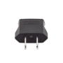 Adaptador de enchufe europea a americano, Calidad PREMIUM @ 6 A ; 110 - 250 Vca