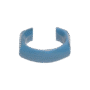 Clip de identificación para Patch Cord Siemon, Color Azul, Bolsa con 25 piezas