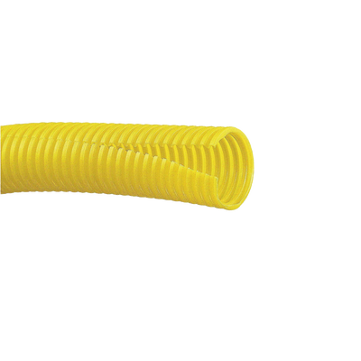 Tubo Corrugado Abierto PANDUIT CLT150F-X4 para Protección de Cables, 1.50in (38.1 mm) de Diámetro, 3.1 m de Largo, Color Amarillo