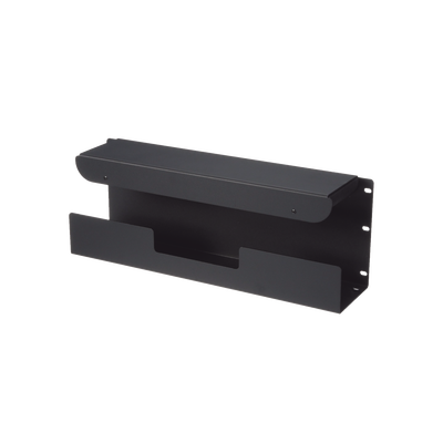 Accesorio Pasacables Para Rack Estándar de 19 in, 4 UR, Capacidad de 260 Cables Cat6, 4.5 in de Profundidad, Color Negro - Image 2