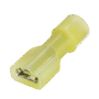 Terminal hembra aislada completa / para cables 12-10 AWG / Para baterías con terminal F1 / Paquete de 25 piezas