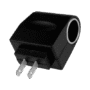 Convertidor de Corriente de 110 / 240 Vca a 12 Vcc / 500 mAh con enchufe para encendedor de cigarrillos.