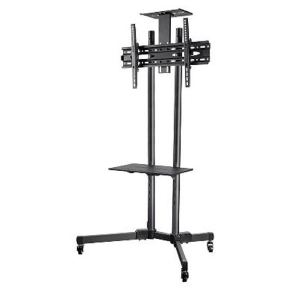 BRobotix Soporte Móvil de Piso 963050 para Pantalla 32" - 70", hasta 50Kg, Negro
