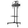 BRobotix Soporte Móvil de Piso 963050 para Pantalla 32" - 70", hasta 50Kg, Negro