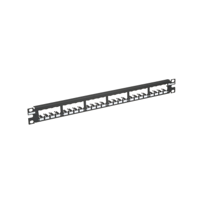 Panel PANDUIT CP24BLY de Parcheo Modular Mini-Com (Sin Conectores), Plano, Totalmente Blindado, de 24 puertos, 1UR - Image 3