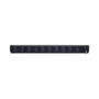 PDU Básico Para Distribución de Energía, Con 10 Tomas NEMA 5-15R Traseras, 1UR, 15 Amp, 120 Vca