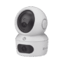 Cámara PT Doble Lente / 4 Megapíxel / Wi-Fi / IA Detección Humana / Visión Nocturna a Color / Audio Bidireccional
