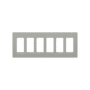 Placa de pared para 6 espacios