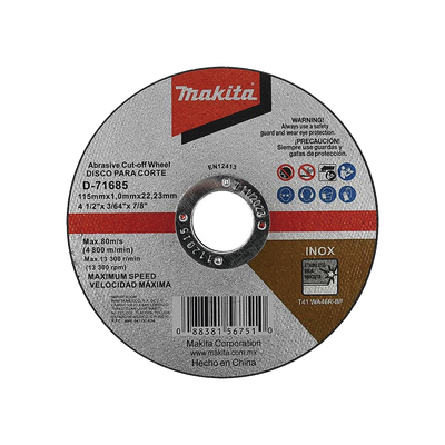 Disco 4 – 1/2″/ Inox y Acero