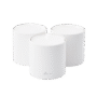 Kit 3 Routers Inalámbricos MESH Interior para Hogar / Doble Banda Wi-Fi 6 AX1800 Mbps / 2 Puerto Gigabit WAN/LAN / 2 Antenas Internas / Administración Mediante la App Deco (iOS, Android) / Protección HomeShield