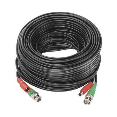 Cable coaxial ( BNC RG59 ) + Alimentación / SIAMÉS / 20 Metros / 100 % COBRE / Para Cámaras 4K  / Uso interior y exterior - Image 2