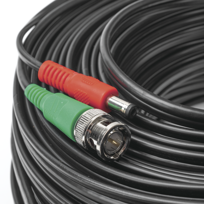 Cable coaxial ( BNC RG59 ) + Alimentación / SIAMÉS / 30 Metros / 100 % COBRE / Para Cámaras 4K  / Uso interior y exterior - Image 5