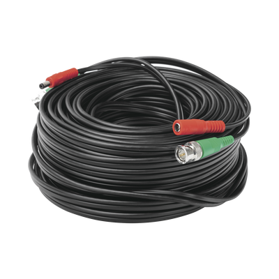 Cable coaxial ( BNC RG59 ) + Alimentación / SIAMÉS / 30 Metros / 100 % COBRE / Para Cámaras 4K  / Uso interior y exterior - Image 2