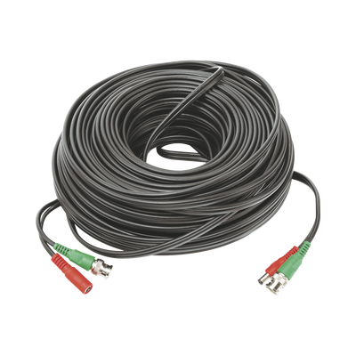 Cable coaxial ( BNC RG59 ) + Alimentación / SIAMÉS / 50 Metros / 100 % COBRE / Para Cámaras 4K  / Uso interior y exterior - Image 2