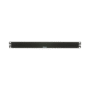 Tapa Ciega Para Rack Estándar de 19in, Plano, de Acero, 1UR, Color Negro