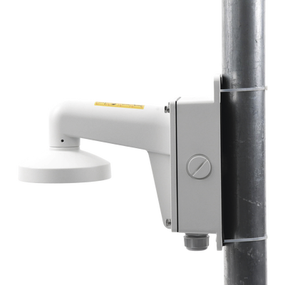 Montaje HIKVISION DS-1273ZJ-130B de pared con caja de conexión resistente al agua para cámaras domo - Image 5