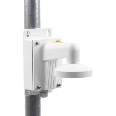 Montaje HIKVISION DS-1273ZJ-130B de pared con caja de conexión resistente al agua para cámaras domo - Image 4