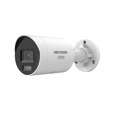 [Dual HIKVISION DS-2CD2067G3-LI2UY Light + ColorVu 3.0 + HikAI] Bala IP 6 Megapixel / Lente 2.8 mm / 40 mts IR + Luz Blanca / 2 Microfonos Integrados / Exterior IP67 / WDR 130 dB / ACUSENSE 3.0 / Metal / NEMA 4X / ACUSEARCH