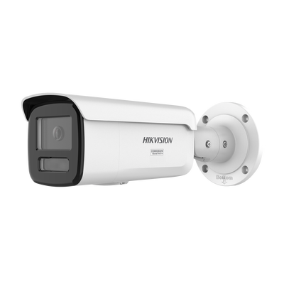 [Dual HIKVISION DS-2CD2T67G3-LIY Light + ColorVu 3.0 + HikAI] Bala IP 6 Megapixel / Lente 4 mm / 60 mts IR + Luz Blanca / Exterior IP67 / WDR 130 dB / ACUSENSE 3.0 / Metal / NEMA 4X / ACUSEARCH