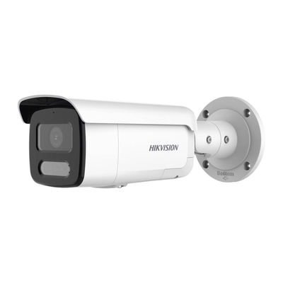 [Dual Light + ColorVu] Bala IP 8 Megapixel / Lente 4 mm / 60 mts IR + 60 mts Luz Blanca / Exterior IP67 / Luz Intermitente y Alerta HIKVISION DS-2CD2T87G2H-LISU/SL de Audio / Micrófono Integrado / Videoanaliticos (Filtro de Falsas Alarmas) / ACUSEARCH