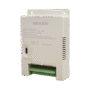 Fuente de Poder Regulada 12 Vcc / 13.5 Vcc / 15 Vcc para 16 Cámaras / 1 Amp por Salida / Voltaje de Entrada 185 - 240 VCA / Soporta 4K / Modo para Largas Distancias
