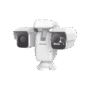 PTZ Punta de Poste IP Dual / Lente Térmico 100 mm (640 X 512) / Lente Óptico 56X Zoom (4 MP) / 800 mts IR Laser / 36 VCC / IP66 / Recubrimiento Anticorrosivo