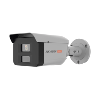 Bala IP 4 Megapixel / Lente 2.8 mm / Polimero Anticorrosivo (Ideal HIKVISION DS-2XC6047G0-LS(PA) para Zonas Costeras o Alta Salinidad) / ColorVu / 40 Metros Luz Blanca / WDR 120 dB / Exterior IP68 / ONVIF / C5-M / NEMA 4X / Micro SD