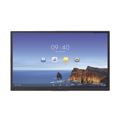 Pantalla Interactiva Touch de 65″ Android 13 / Resolución 4K / Bocinas Integradas / Entradas HDMI / Incluye 2 Lápices para Escribir