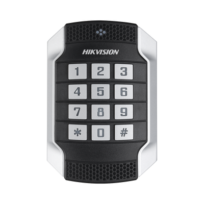 Lector de Tarjetas MIFARE y Contraseñas / Wiegand W26 – W34 y RS-485 / IP65 / IK10 / Estetico y Facil de Utilizar / Indicador LED