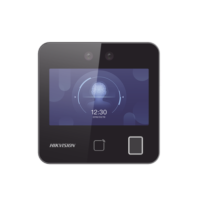 Terminal Min Moe WiFi / Touch de Reconocimiento Facial y Huella con Batería de Respaldo Incluida / ASISTENCIA y Control de ACCESO / 1500 Rostros, 3,000 Huellas y 3,000 tarjetas / Lee códigos QR / Videoportero / Detección de Cubreboca