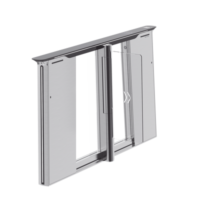 Torniquete HIKVISION DS-K3B961TX-L/DPIQL-DP90 con Reconocimiento Facial y Lector QR Embebidos / IZQUIERDO / 100 mil usuarios / Carril de 90 Cms / Requiere Torniquete Derecho - Image 2