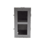 Base de 2 Espacios para EMPOTRAR Módulos de Videoporteros Hikvision