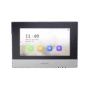 Monitor IP WiFi Touch Screen 7" para Videoportero IP  / Vídeo en Vivo / PoE Estándar / Apertura Remota / Llamada Entre Monitores / Audio de dos vías / Policarbonato